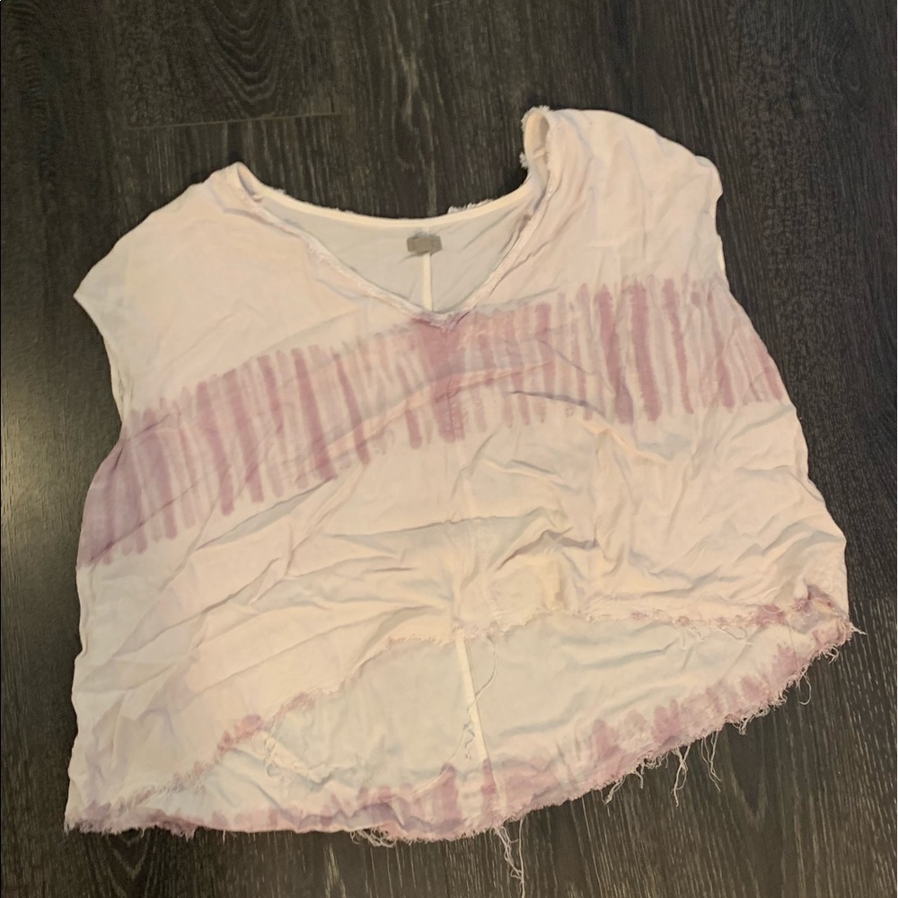 Tye dye crop top
